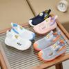 Zapatos nuevos para niños 2023 zapatos de niño zapatos de niño y niña transpirables que absorben el sudor de malla simple huecos tenis casuales
