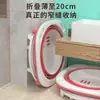 Bañera Plegable para Adultos, Tina Elevada para Nadar Bebés, Tina Redonda Grande para Baño de Cuerpo Completo