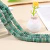 6*2mm Cuentas Espaciadoras de Ábaco de Jade de Cristal Natural Cuentas Sueltas DIY Pulsera Collar Espaciador Accesorios de Joyería Venta al por Mayor