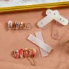 Cinta de Doble Cara para Uñas Sin Dejar Rastro Muestra de Cinta de Cristal Display de Muestras Pegamento de Pasta de Cristal Acrílico Alta Transparencia Al Por Mayor