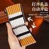 Estojo de Metal para Cigarros com Padrão Floral Vintage para 16 Cigarros Grossos, Caixa de Armazenamento de Cigarros com Tampa Articulada de Liga de Zinco Espessada Anti-Pressão