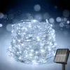 Luzes de Fio de Cobre Solar Amazon Luzes de Fio de Fada Decoração de Pátio LED Luzes Externas Luzes de Natal