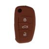 Para Audi A1 Q5 Q2 Q3 Silicone Key Case A3 A4L Key Case S3 A6LS6S7RS4 Capa protetora