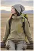 Jaqueta Softshell para homens e mulheres, softshell waffle multicolorido, jaqueta esportiva com capuz funcional para atividades ao ar livre