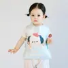 Babero de bebé, Impermeable y resistente a las manchas Clase A, Bata sin mangas para niños sin lavado, Babero para comida de bebé, Delantal reversible unisex
