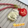 Ouro Puro 999 Tenha Dinheiro Imediatamente, Pinheiro, Gato da Sorte, Corrente para Celular, Chaveiro, Pingente de Bolsa, Presente para Namorado e Namorada