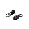 SBS marca nº. Zíper de correr curto de nylon 8 para barracas, à prova d'água, espessado, resistente ao desgaste, disponível em preto e prata