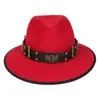 Chapéu Xizang Europeu e Americano Transfronteiriço Outono e Inverno Novo Chapéu de Cowboy Xizang Feminino Chapéu para Homens e Mulheres Acessórios de Chapéu com Cabeça de Touro para Exterior