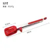 Cinta de Silicona Pala para Comida de Pie Pinza Pala para Derrames de Aceite Pinza para Filete Pescado Frito Pinza para Alimentos de Acero Inoxidable Pinza para Pan Pinza para Barbacoa