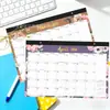 Calendario de Amazon Calendario de Pared de 18 Meses Calendario en Inglés 2026 Calendario Mensual Transfronterizo Estampado en Oro Regalo de Negocios
