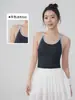 Sujetador Deportivo Spicy Girl para Jóvenes con Espalda en U y Copas Integradas No Necesita Usar Sujetador Camiseta sin Mangas de Yoga Ropa de Fitness Pilates Texto