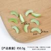 Mini accesorios de fruta de simulación fresa cereza arándano uva DIY comida en miniatura para jugar fruta falsa accesorios para casa de juegos
