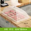 Cubierta de Verdura a Prueba de Moscas para Puesto Comercial Extra Grande de Gasa Transparente Cubierta para Mesa de Comedor Cubierta para Comida Cubierta Antipolvo para Comedor