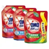 Omo Omo Bolsas para Rellenar Detergente para Ropa Limpieza Profunda, Esterilización, Eliminación de Ácaros, Camisas Ropa Radiante 900g