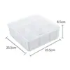 Caja de Almacenamiento Multicompartimento, Organizador para Nevera de Cocina para Especias, Frutas y Verduras