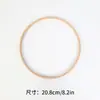 Aros de Bordado Ponto Cruz Atacado Transfronteiriço para Bordado, Costura, Decoração DIY, Aros de Bordado em Madeira de Faia em Forma de Arco