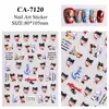 Nuevas pegatinas de arte de uñas en relieve papelería japonesa popular pegatinas de uñas tridimensionales pegatinas de joyería de arte de uñas con grafitis lindos