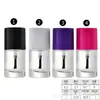 3ml 5ml 8ml 10ml frasco de vidro para esmalte frasco de esmalte vazio transparente bronzeado fosco frasco com pincel