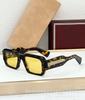 JMM MIGLIA Gafas de Sol de Lujo Hechas a Mano Vintage Europeo y Americano Caja Pequeña Gafas de Sol de Moda de Alta Gama para Fiesta al Aire Libre Transfronterizas
