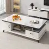 Mesa de Centro Sala de Estar Hogar Moderno Apartamento Pequeño 2026 Nuevo Minimalista Combinación de Mueble de TV Mesa de Té Mesa Pequeña Mesa de Café