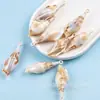 Cruz Acrílico Simulação Série Oceano Estrela-do-mar Concha Conchas diy Pulseira Pingente Brincos Acessórios de Joia