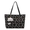 Bolsa Tote Estampada de Alta Qualidade para Axila Feminina 2025 Nova Moda Tendência Versátil Casual Ombro Mão