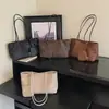 Bolso de axila retro estilo minimalista coreano para mujer, gran capacidad, versátil, ligero y con un tacto lujoso, perfecto para uso casual en otoño