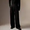 Pantalones Largos Extensibles para Hombre Alto Hombres Pantalones de Caída Estilo Vaquero Hombres 2026 Nuevo Estilo Pantalones de Corte Limpio Micro-campana Pantalones Rectos Versátiles