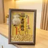 Adornos Creativos de Tesoro, Marcos de Fotos, Regalos, Piezas de Exhibición de Oro Puro 999, Año del Caballo, Hazte Rico Inmediatamente, Souvenirs de Negocios