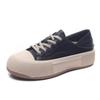 Tênis de Couro de Primeira Camada para Mulheres, Sapatos Casuais para Primavera e Outono, Sapatos Brancos Versáteis para o Dia a Dia, Sapatos de Couro Genuíno Versão Coreana, Sapatos da Moda Coreana