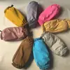 Mangas de Couro Estendidas, Impermeáveis e à Prova de Óleo para Homens e Mulheres, Mangas Protetoras Anti-Sujeira, Punhos Resistentes ao Desgaste para Roupas de Trabalho de Adultos, Mangas Protetoras de Cozinha para Uso Doméstico