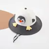 Chapéus Infantis Primavera e Verão Secagem Rápida Finos Chapéus de Pescador Fofo Desenho Animado Pinguim Aba Larga Chapéu de Sol Chapéu de Sol para Proteção ao Ar Livre