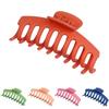 2020 primavera y verano nuevo estilo coreano clip grande de 9cm color pintura de goma adulto baño coleta horquilla