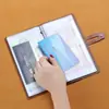 Livro de Registro de Comprovantes de Depósito Regular, Porta-Comprovante de Depósito de Dinheiro Multifuncional, Pacote Completo de Cartão de Comprovante de Depósito Bancário, Porta-Coleção à Prova d'Água