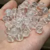 Contas Soltas de Cristal Branco Esculpido com Sutra do Coração com Separadores de Contas Pulseira Pulseira Brinquedo de Mão Acessórios