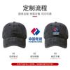 Gorra de Béisbol de Algodón con Logo Personalizado Impreso para Publicidad, Adecuada para Grupos de Voluntarios de Té de Leche y Catering