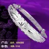 Pulseira de prata 999 pulseira de prata feminina prata pura estilo étnico presente para namorada para mãe aniversário presente para o Dia da Mulher