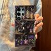 Funda Protectora para Teléfono Móvil Samsung de Fantasía Oscura Dragón Mágico Adecuada para S23/S24Ultra Funda Brillante Anticaídas