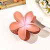 Presilha de Frangipani Colorida Doce de 4cm Venda Quente Transfronteiriça Acessório de Cabelo Doce Acessório de Cabeça Feminino Flor Acessórios de Cabelo Presilha de Cabelo Placa Atacado