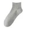 Meias Soquete Lisas para Homens, Meias de Algodão Respiráveis e Absorventes de Suor com Malha, Meias Soquete Esportivas Anti-Odor para Primavera e Verão, Casual de Negócios, Atacado de Zhuji