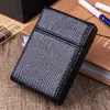 Caja de Cigarrillos Mediana Paquete de 20 Portátil Creativa Cuero Suave Caja de Cigarrillos Bolsa Suave para Cigarrillos Cubierta Regalo Personalizado Set de Cigarrillos Caja de Cigarrillos