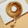 Pulsera Bodhi de Dropshipping Tamaño Grande Círculo Único 108 Cuentas Pulsera de Doble Círculo Estilo Vintage Pulsera Bodhi