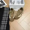 Zapatillas de Entrenamiento Alemanas Retro de Suela Gruesa para Mujer Otoño 2026 Nuevas Casuales con Cordones de Suela Plana Zapatos Forrest Gump Cómodas Versátiles Zapatillas Deportivas