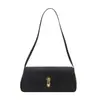 Bolsa Feminina Tendência Estilo Francês de Ombro 2025 Outono Nova Bolsa de Ombro Único Moda Retrô Elegante para Axila