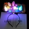Barra Luminosa de Mano Accesorios de Ambiente Feliz Cumpleaños Arreglo de Ambiente Luminoso Aro para el Pelo con Purpurina para Niños y Niñas