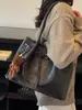 Bolsa Tote Grande e Fashion para Mulheres, Nova Bolsa Simples de Ombro com Temperamento para Trabalho e Deslocamento, Bolsa de Ombro para Comércio Exterior Transfronteiriço