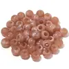 Contas redondas grandes com furo passante, estilo chinês, imitação de jade, acrílico colorido retrô, duas cores, contas espaçadoras de cor degradê, acessórios para joias DIY