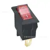 Interruptor basculante iluminado de 3 pines y 2 velocidades certificado IEC KCD3-B2 tipo barco, interruptor de alimentación de doble tarjeta con contacto plateado