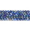 Jingdian Jewelry Cuentas Sueltas de Lapislázuli Natural Facetado Accesorios para Joyería Pulsera DIY Collar para Clavícula Productos Semi-Terminados Facetados