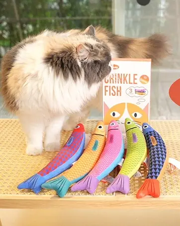 cat fish toy